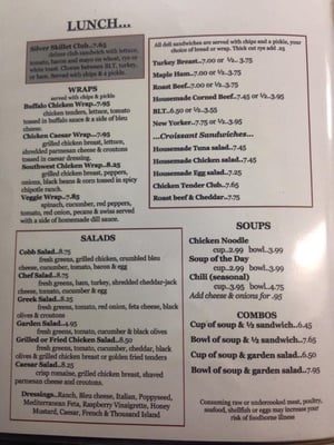 Menu photo 2 Silver Skillet Cafe Chesterland, OH Menu photo 2 Silver Skillet Cafe Chesterland, OH