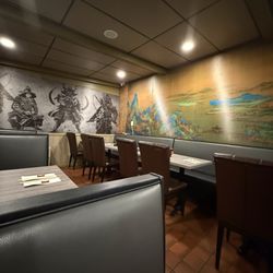 Inside the restaurant