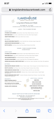 Menu photo 5 The LakeHouse Bay Shore, NY