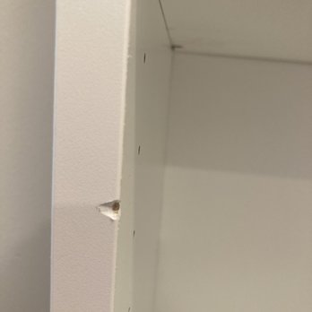 Hilford Moving & Storage - Damage to new bookcase. - Movers Near Me - Ventura, California Hilford Moving & Storage - Damage to new bookcase. - Movers Near Me - Ventura, California