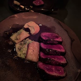Hestia - The wagyu and celery root puree - New American Near Me - Austin, Texas Hestia - The wagyu and celery root puree - New American Near Me - Austin, Texas