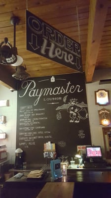 Menu photo 6 Paymaster Lounge Portland, OR