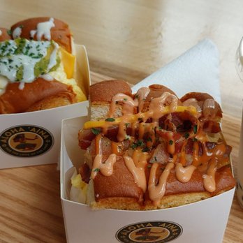 Goldmiss - Avocado and egg toast and bacon cheese bite toast - Coffee & Tea Near Me - Honolulu, Hawaii