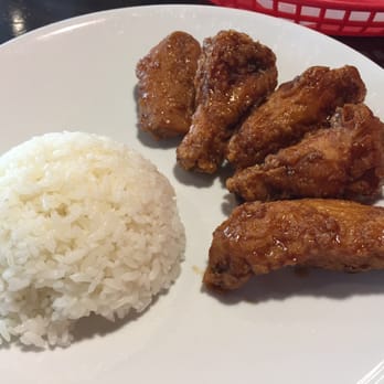 Bonchon Hyattsville - Lunch special - 5 soy garlic wings with white rice - Korean Near Me - Hyattsville, Maryland Bonchon Hyattsville - Lunch special - 5 soy garlic wings with white rice - Korean Near Me - Hyattsville, Maryland