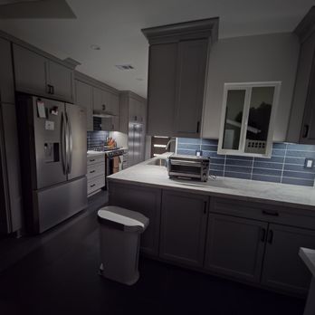 OSH Construction - Pasta Bar with under cabinet lights. - General Contractors Near Me - Garden Grove, California OSH Construction - Pasta Bar with under cabinet lights. - General Contractors Near Me - Garden Grove, California