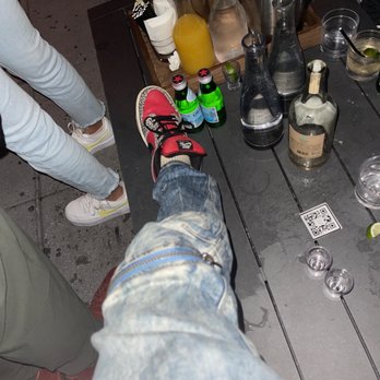 Mr. Purple - Foot on table. - Lounges Near Me - New York, New York Mr. Purple - Foot on table. - Lounges Near Me - New York, New York