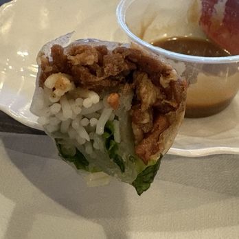 New Super Pho - Inside the Grilled Pork Spring Rolls/Thit nuong cuon delicious! - Vietnamese Near Me - Duluth, Georgia