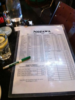 Nozawa Sushi & Teppanyaki by null