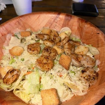 Billy Jacks Grill & Bar - Grilled Shrimp Caesar Salad! Yummy!!! - American Near Me - Robertsdale, Alabama Billy Jacks Grill & Bar - Grilled Shrimp Caesar Salad! Yummy!!! - American Near Me - Robertsdale, Alabama