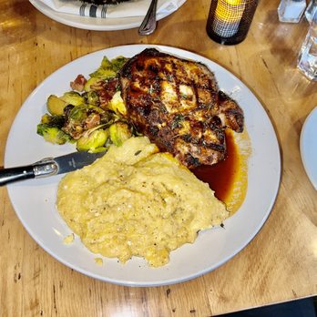 Stone Turtle - Pork Chop   @hybrideater - New American Near Me - St. Louis, Missouri