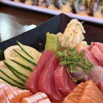 Yuka Sushi Bar - 4 Kinds Sashimi Set - Sushi Bars Near Me - Sandy Springs, Georgia Yuka Sushi Bar - 4 Kinds Sashimi Set - Sushi Bars Near Me - Sandy Springs, Georgia