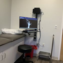 Levy Shoulder Center - His hand!