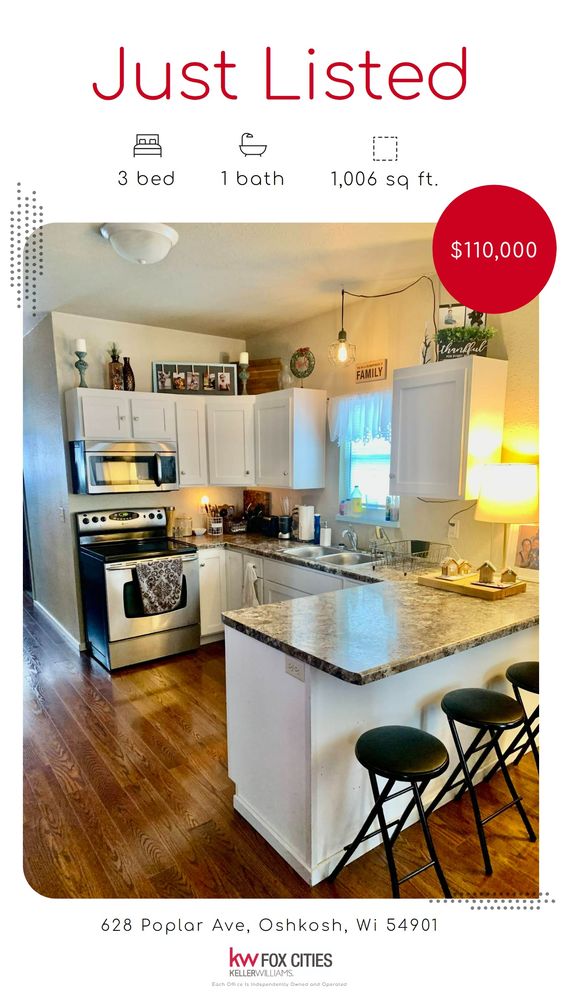 KENDRA SCHELLIN KELLER WILLIAMS FOX CITIES 517 N Westhill Blvd, Appleton, Wisconsin Real