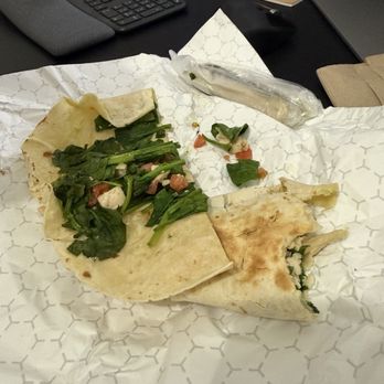 Saladworks - Buffalo Chicken Grilled Wrap - Salad Near Me - Fairfax, Virginia