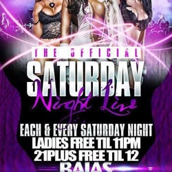 Bajas - Pretty much the same as Thursday - no college id needed