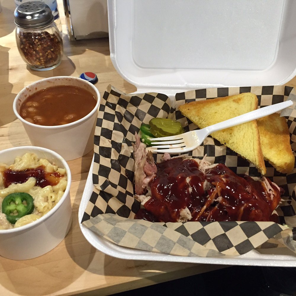 Danny's BBQ - Pulled pork meal with baked beans and smokin Mac and cheese - Barbeque Near Me - Silverdale, Washington Danny's BBQ - Pulled pork meal with baked beans and smokin Mac and cheese - Barbeque Near Me - Silverdale, Washington