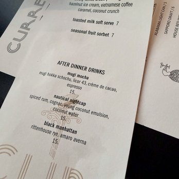 Current Charcoal Grill - Dessert Menu (September 2026) - Asian Fusion Near Me - Birmingham, Alabama
