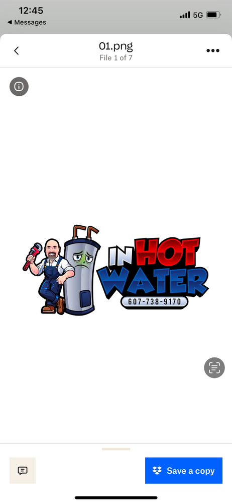 Slide of In Hot Water