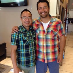My wedding day cut and style by Jin. Amazing stylist, great talent and very friendly. Has a great team with him