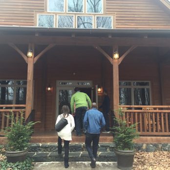 Sanders Ridge - Entrance to tasting room/restaurant - Wine Tasting Room Near Me - Boonville, North Carolina