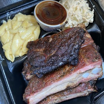 Wright's Barbecue - Delicious fall off the bone ribs, mac and cheese with potato salad - Southern Near Me - Johnson, Arkansas Wright's Barbecue - Delicious fall off the bone ribs, mac and cheese with potato salad - Southern Near Me - Johnson, Arkansas