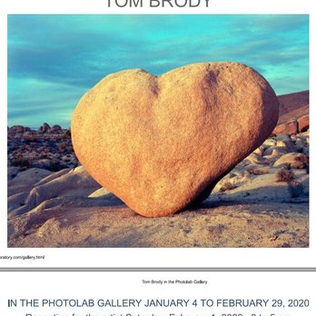 Photolab - This heart is from Joshua Tree N.P.   This photo was part of the announcement for my desert photo exhibition at Photolab (Jan.-Feb. 2020). - Photography Stores & Services Near Me - Berkeley, California