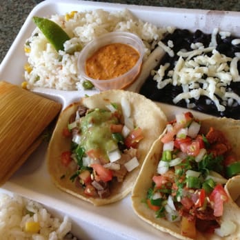 Maya Cuisine - Maya plate with a barbacoa tamale plus lengua and al pastor tacos. - Mexican Near Me - Minneapolis, Minnesota Maya Cuisine - Maya plate with a barbacoa tamale plus lengua and al pastor tacos. - Mexican Near Me - Minneapolis, Minnesota