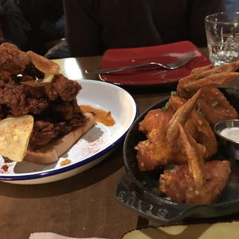 Union Chicken - Nashville fried chicken plate and cayenne chicken wings - Chicken Shop Near Me - Toronto, Ontario