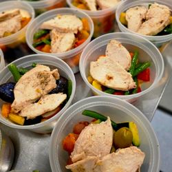 The Epicurean Connection - No Pay Cafe donation meals, made by our guests in class today.