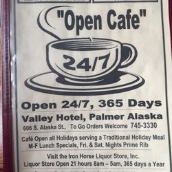 Caboose Lounge - Great lil bar/eating place.  Try a Bloody Mary!! Fantastic!