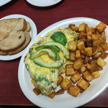 Ely's Restaurant - Avocado Bacon Spinach omelette - Breakfast & Brunch Near Me - Las Vegas, Nevada