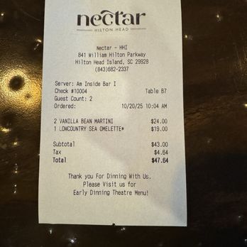 Nectar - Breakfast & Brunch Near Me - Hilton Head Island, South Carolina