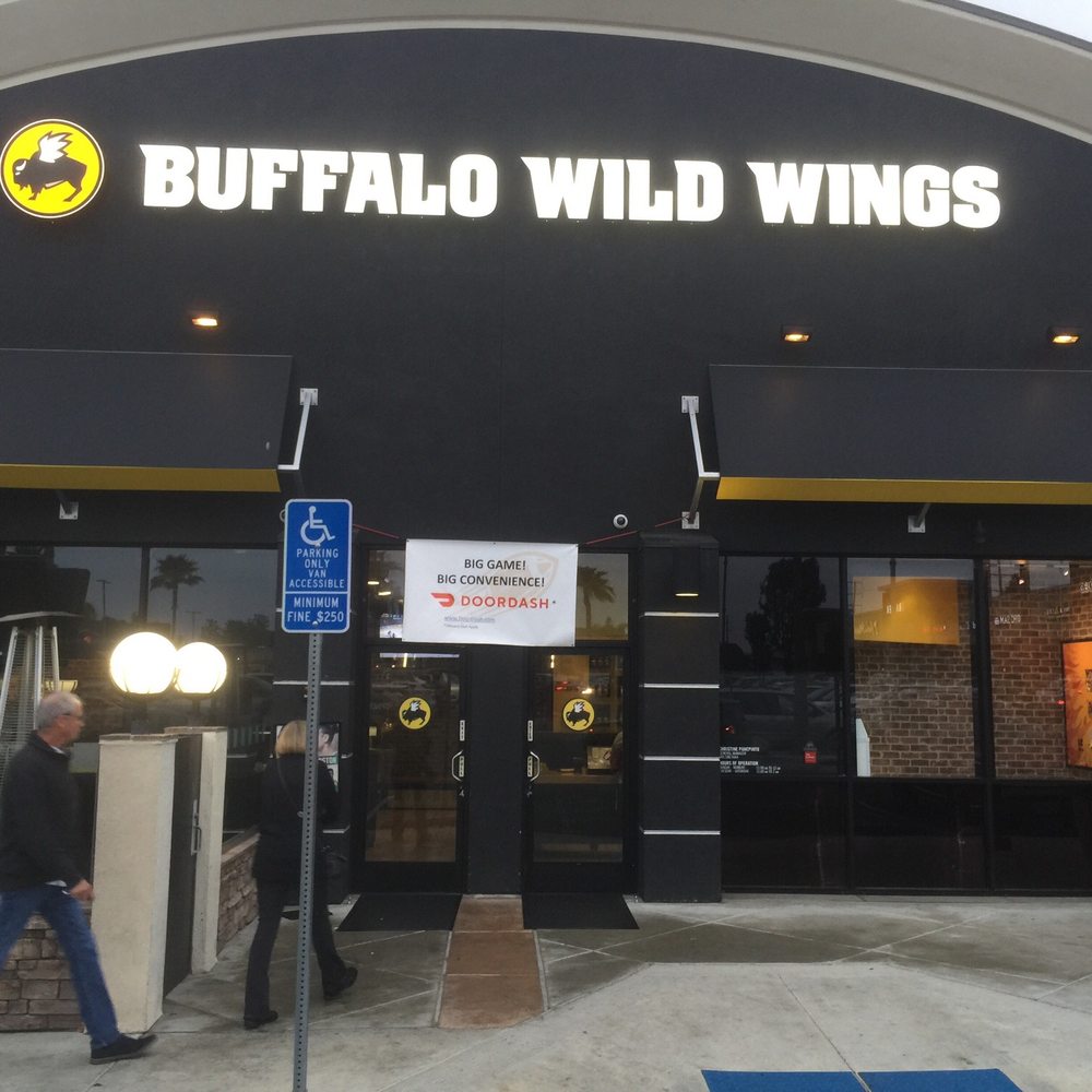 Buffalo Wild Wings - Huge Signage! - Chicken Wings Near Me - Lake Forest, California