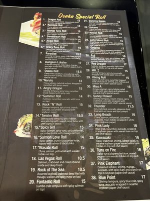 Menu photo 3 Osaka Shoreham, NY