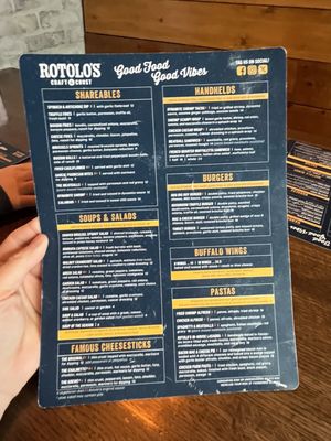 Menu photo 4 Rotolo's Craft & Crust Collierville, TN