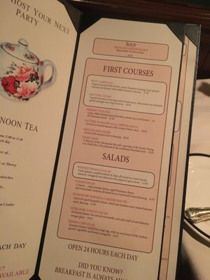 Menu photo 7 Pacific Dining Car Los Angeles, CA