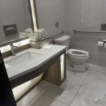 Milano Nail Spa - Sparkling bathroom with REAL individual hand towels. - Nail Salons Near Me - Whittier, California Milano Nail Spa - Sparkling bathroom with REAL individual hand towels. - Nail Salons Near Me - Whittier, California