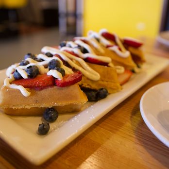 The Churro Waffle - Berry Waffle - Breakfast & Brunch Near Me - Chicago, Illinois The Churro Waffle - Berry Waffle - Breakfast & Brunch Near Me - Chicago, Illinois