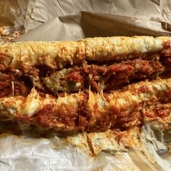 Ruby’s Cheesesteaks & Fries - Pizza steak sandwich