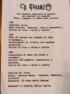 Menu photo 1 D'Amblé Torino, TO