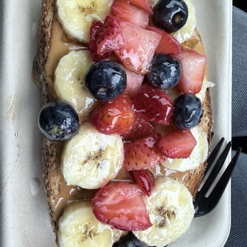 Smoothie King - Hearty 8 Grain Loaded Peanut Butter Toast - Juice Bars & Smoothies Near Me - Olive Branch, Mississippi Smoothie King - Hearty 8 Grain Loaded Peanut Butter Toast - Juice Bars & Smoothies Near Me - Olive Branch, Mississippi