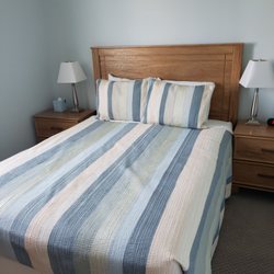 Colonels Suites - Bed upon arrival in Queen Suite