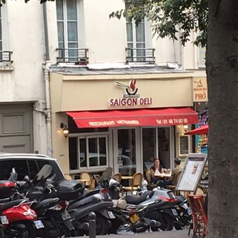 Saigon Deli - View from big red bus stop - Vietnamese Near Me - Paris, 75 Saigon Deli - View from big red bus stop - Vietnamese Near Me - Paris, 75
