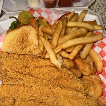Ronnies Catfish Daquiri to Go - large Lg Fish & Shrimp Combo - Seafood Near Me - Plano, Texas Ronnies Catfish Daquiri to Go - large Lg Fish & Shrimp Combo - Seafood Near Me - Plano, Texas