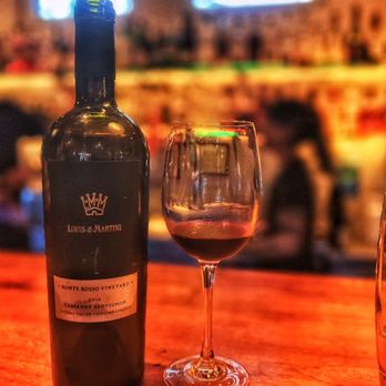 Bar Acuda - My special bottle of the Martini 2016 Monte Rosso Cabernet - Tapas Bars Near Me - Hanalei, Hawaii Bar Acuda - My special bottle of the Martini 2016 Monte Rosso Cabernet - Tapas Bars Near Me - Hanalei, Hawaii