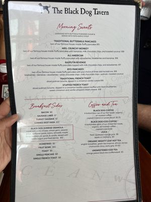 Menu photo 7 The Black Dog Tavern Vineyard Haven, MA