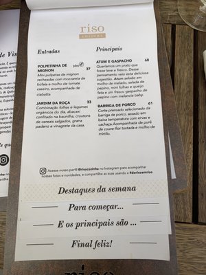 Menu photo 4 Riso Bistrô Rio de Janeiro, RJ