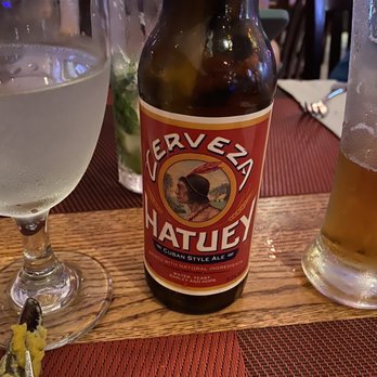 El Cristo Restaurant - Cerveza hatuey - Cuban Near Me - MIAMI, Florida