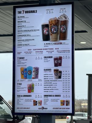 Menu photo 2 7 Brew Coffee Lancaster, OH