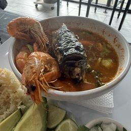 Seafood soup